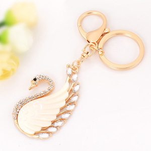 Bán Buôn Thời Trang Hàn Quốc Pha Lê Swan <span class=keywords><strong>Keyholder</strong></span> <span class=keywords><strong>Elegant</strong></span> Swan Key Chain Cho Phụ Nữ (KC128C) - Product Image 3