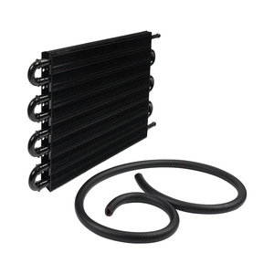 Xuzhong Car <b>Air</b> <b>Conditioning</b> Condenser 8-<b>Pipe</b> Aluminum Black For BMW Fiat Jeep Mini Retrofit Upgrade - Product Image 3