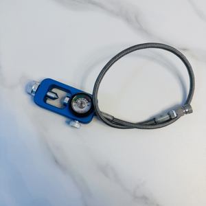 Pcp <span class=keywords><strong>Paintball</strong></span> Din Fit Station de remplissage d'air Adaptateur de recharge 4500psi vers avec connexion Cga347 et tuyau de 24 pouces - Product Image 6