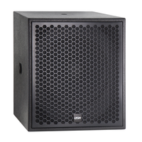 Subwoofer activo de 15 pulgadas individual de disparo directo, ampliamente utilizado en bares, teatros, salas multiusos, iglesias, escuelas