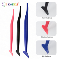 Juego de Herramientas para Plastificar KADELI, 3 Piezas, Espátula de Plástico para Bordes de Vinilo para Automóviles