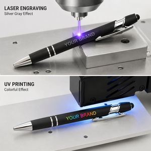 Stylo publicitaire personnalisé avec logo pour événement professionnel, cadeau d'entreprise, stylos à bille haut de gamme, impression personnalisée, commande en gros - Product Image 3