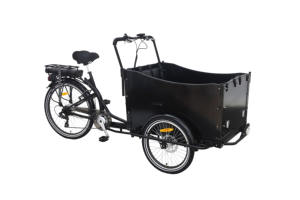 Vélo cargo électrique à trois roues à 7 vitesses, tricycle à <span class=keywords><strong>grande</strong></span> capacité, trike familial, vélo pour animaux de compagnie - Product Image 3