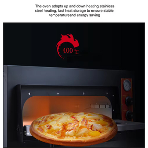 XEOLEO <span class=keywords><strong>four</strong></span> à convection à pont unique Commercial 6700W cuisson électrique <span class=keywords><strong>Pizza</strong></span> faisant <span class=keywords><strong>four</strong></span> Machine 0 ~ <span class=keywords><strong>450</strong></span> <span class=keywords><strong>degrés</strong></span> équipement de boulangerie - Product Image 5