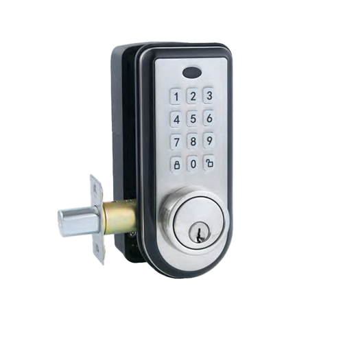 Zinc Alloy Smart Electronic Door Lock with Password Key Control for Steel/Glass Doors for Enabled Grade a Security