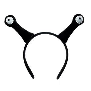 Custom <b>Headband</b> Hair Accessories Headwear Daily <b>Cute</b> Big Eyed Monster Funny Tentacle Plush Face Washing Spa <b>Headbands</b> for Women - Product Image 5
