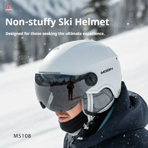 <span class=keywords><strong>Casque</strong></span> <span class=keywords><strong>de</strong></span> <span class=keywords><strong>ski</strong></span> d'hiver unisexe professionnel intégré à des lunettes pour le <span class=keywords><strong>ski</strong></span> <span class=keywords><strong>alpin</strong></span> et le snowboard, chaud et respirant - Product Image 2
