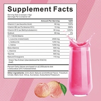 Precio al por Mayor, Suplementos de Aminoácidos de Cadena Ramificada (BCAA) en Polvo, Veganos, HALAL, GMP, con Sabor Natural Personalizado, para Deportistas