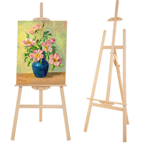 Nouveau <span class=keywords><strong>Chevalet</strong></span> Français en Bois Grande Taille 2026 pour Mariage, Logo, Art, <span class=keywords><strong>Peinture</strong></span> Enfant et Fournitures Artistiques - Product Image 3