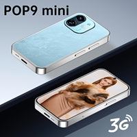 Teléfono Inteligente POP9 Mini Desbloqueado LTE en Oferta, CPU Octa Core, 4GB+64GB de Almacenamiento Expandible, Cámara HD, Doble SIM, Doble Modo de Espera, AMOLED