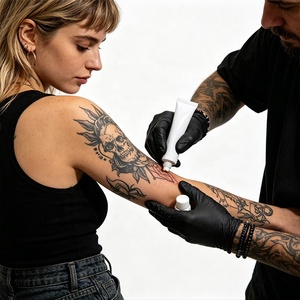 Crema para Tatuajes Económica de Gran Volumen, Fórmula Económica, Adecuada para Escuelas de Tatuajes, Práctica de Aprendices, Consumibles Diarios - Product Image 2