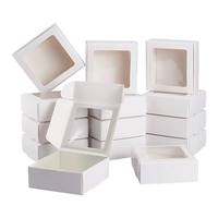 Scatola Regalo per Scarpe Ecologica Pieghevole con Finestra, Chiusura Magnetica, Imballaggio in Cartone Riciclabile, Scatola per Sneaker Personalizzabile con Logo