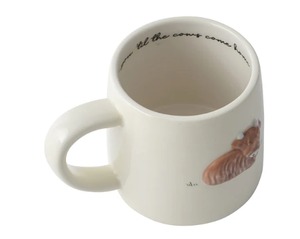 Tazza in Gres con Design di Mucca delle Highlands di Bramble Farm |   Confezione Regalo |   Tazza Artigianale per Caffè e Tè |   Design rustico in stile fattoria |   Regalo ideale - Product Image 3