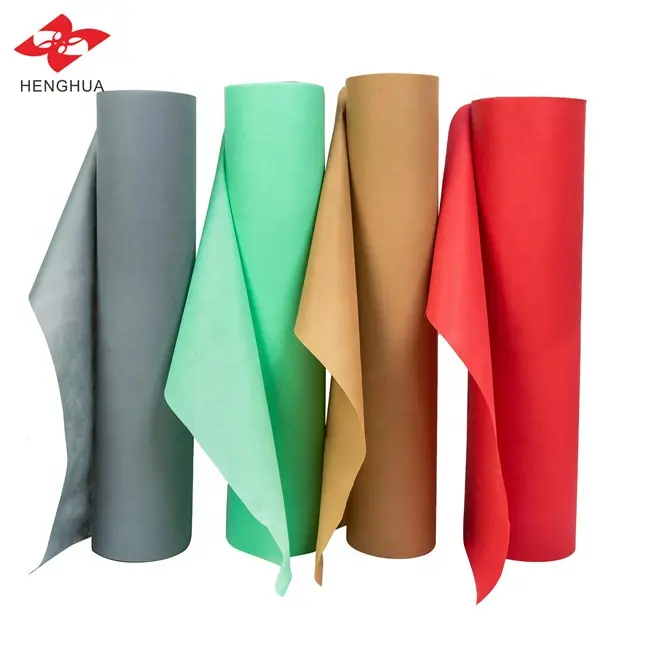 Henghua renkli dokunmamış kumaş pp spunbond olmayan çanta için % dokuma çanta kumaş yapma çin üretici pp spunbond nonwoven