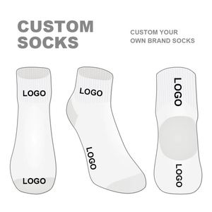Designer Casual Jacquard Knitted Letter Wholesale Crew Cotton Brands <b>Socks</b> Funny Sports Custom <b>Socks</b> Men - Product Image 3