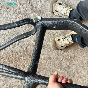<span class=keywords><strong>Cadre</strong></span> de vélo tout-terrain SeeMore 1-1/2" avec axe traversant 12*148mm, compatible pneus jusqu'à 2.4", pour vélos 27.5/29er AM, Dirt Jump, Hardtail, <span class=keywords><strong>VTT</strong></span> - Product Image 5