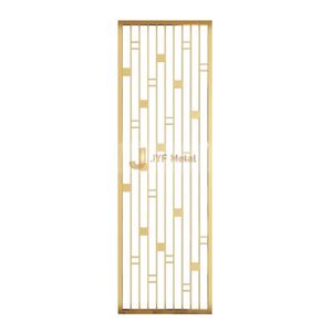 Cloisons décoratives translucides en acier inoxydable, étanches, pour plafond, mur et sol, séparateurs de pièce du sol au plafond - Product Image 2