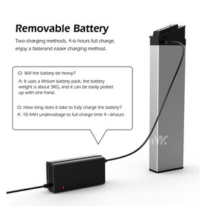Bicicleta eléctrica de neumáticos anchos, disponible en Europa, gran potencia, neumático ancho, plegable, <span class=keywords><strong>2021</strong></span> - Product Image 3