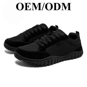 أحذية رياضية للرجال ذات مقدمة واسعة وجزء علوي شبكي قابل للتنفس مع بطانة قماشية، مناسبة لموسم الربيع والاستخدام اليومي - Product Image 3