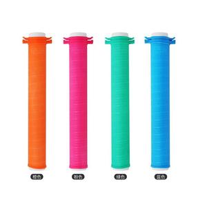 Ts Silicone Fishing Rod Handle Cover Blue Orange Green Pink Black One Piece Packaging Insulated Grip <b>Tape</b> For Fishing Tackle - Product Image 2