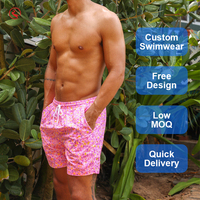 Short de bain pour homme à séchage rapide et respirant, imprimé par sublimation, personnalisé, tendance, pour la plage et le surf – Grande Vente