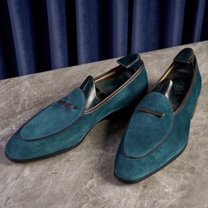 Mocassins Rétro Décontractés pour Hommes d'Inspiration Britannique, en Daim Respirant, Idéaux pour la Marche et les Tenues Habillées – Qualité Supérieure - Product Image 6