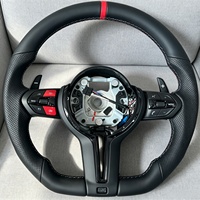 Volant de voiture en cuir personnalisé pour BMW M3 M5 F15 F20 F30 F31 F40 E71 E70 E90 E91 540i X1 X2 X3 X4 X5 X6