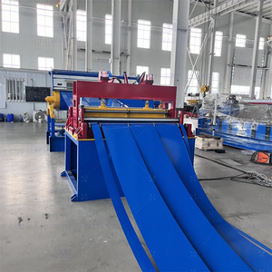 Automatic 0.3 - 1 mm Rewinding Slitting <b>Machine</b> Metal Slitting Product Line Steel Coil Slitting <b>Machine</b> - Product Image 1