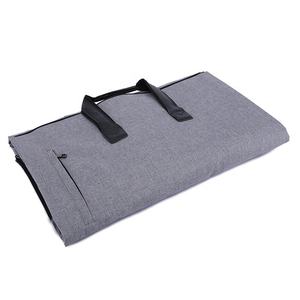 Customised <strong>Duffel</strong> Bags Gym Duffle <strong>Coat</strong> <strong>Men</strong> Bag With Shoe Compartment Large Capacity Gray Foldable Fabric Travel Bags for Clothes - Product Image 5
