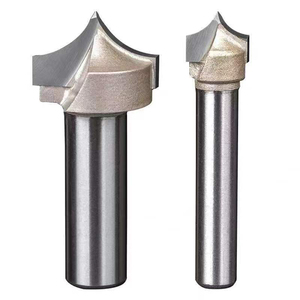 Arden Tideway Tiger carpintería <span class=keywords><strong>CNC</strong></span> herramientas 1/2 1/4 vástago carburo puerta <span class=keywords><strong>Panel</strong></span> madera Ovolo tallado broca puntiaguda Roundover <span class=keywords><strong>Router</strong></span> Bit - Product Image 3