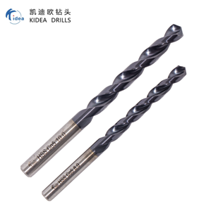 Đầu khoan xoắn HSS chất lượng cao KIDEA, hoàn toàn được mài, tiêu chuẩn DIN338, cán thẳng, dùng cho kim loại - Product Image 1