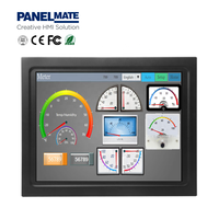 Panel HMI PC 15 inci, operasi Linux industri tanpa kipas 120GB Intel J6412 8GB 128G