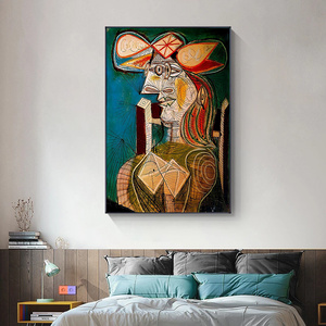 Impresión en Lienzo Abstracta <span class=keywords><strong>de</strong></span> <span class=keywords><strong>Pablo</strong></span> <span class=keywords><strong>Picasso</strong></span>, Colección <span class=keywords><strong>de</strong></span> Obras <span class=keywords><strong>de</strong></span> <span class=keywords><strong>Arte</strong></span> Famosas, Pintura en Algodón, Póster Vintage, <span class=keywords><strong>Arte</strong></span> <span class=keywords><strong>de</strong></span> Pared para Sala <span class=keywords><strong>de</strong></span> Estar, Decoración del Hogar - Product Image 4