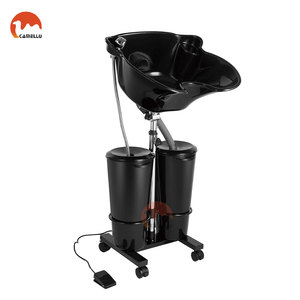 Équipement <span class=keywords><strong>de</strong></span> salon mobile : Évier portable pour lavage <span class=keywords><strong>de</strong></span> cheveux, <span class=keywords><strong>bac</strong></span> à shampoing réglable avec tuyau <span class=keywords><strong>de</strong></span> vidange – Vente en gros - Product Image 1