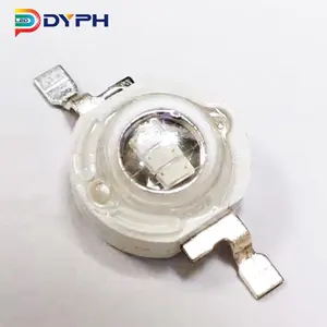 DyPh-chip LED de alta potencia, luz roja, verde, azul, blanco, amarillo, UV 365nm, 395nm, 850nm, 940nm, 660nm, IR, 1W, 3W