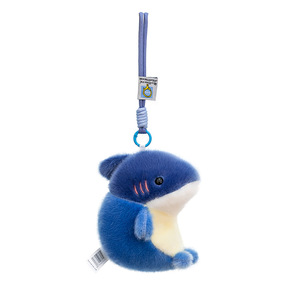 EZBABY Nuevo y Auténtico Colgante de Peluche Ocean Ally, Relleno de Algodón PP, Lindo Llavero de Orca y Tiburón, Regalo para el Mejor Amigo - Product Image 5