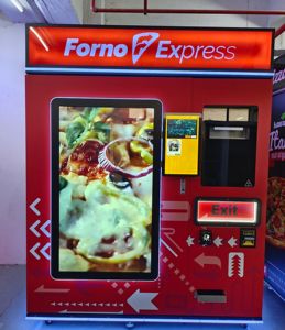 Máquina Expendedora de Pizza Iplaysmart, Personalizable, para Negocios al Aire Libre, Autoservicio, 24 Horas, Automática e Inteligente - Product Image 1