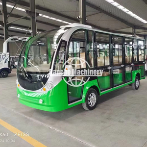Bus touristique d'approvisionnement d'usine 14 places avec porte Navette touristique électrique de haute qualité - Product Image 1