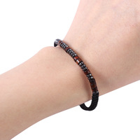 Europe et États-Unis vente chaude bracelet tissé code Morse alphanumérique couple bracelet personnalité code Morse bracelet
