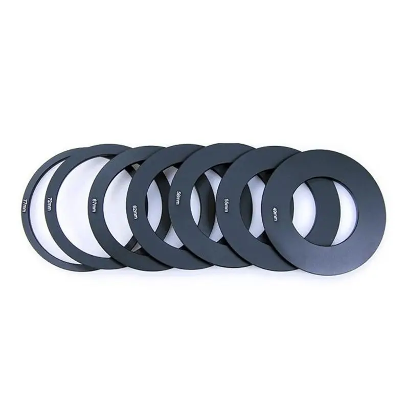 Digitale Dslr Camera Vierkant Filter Adapter Ring Filterdraad Adapter 49Mm 52Mm 58Mm 62Mm 67Mm 72Mm 77Mm 82Mm Voor Cokin P