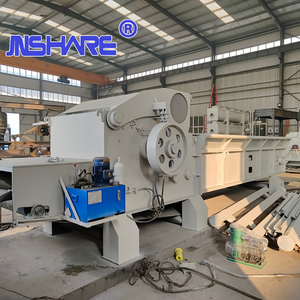 Broyeur à tambour industriel de 55 kW, capacité de 8 à 12 T/h, homologué CE, haute performance pour le broyage des branches et des bûches - Product Image 5