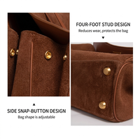 Sac fourre-tout en cuir PU 2026 pour femme, grand sac à bandoulière avec fermoir, 3 tailles pour le quotidien et le travail