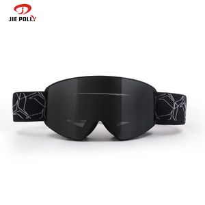 <b>Ski</b> Goggles Cylindrical Lens Pc Material Children Magnetic Attachment Outdoor Protection - Product Image 5