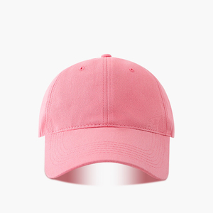Gorra de béisbol de algodón de doble visera, color liso, con abridor de botellas, estilo vintage, de felpa, con diseño de cara rasgada y perforada, para mujer y hombre - Product Image 1