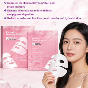 Masque facial en <span class=keywords><strong>bio</strong></span>-collagène personnalisé avec logo d'usine, soin coréen, collagène profond, anti-rides, lifting, masques en feuille pour <span class=keywords><strong>le</strong></span> visage - Product Image 2