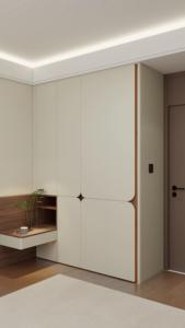 Armadio su Misura Stabile e Durevole con Design Uniforme per Mobili <span class=keywords><strong>da</strong></span> Camera <span class=keywords><strong>da</strong></span> Letto in Progetti Residenziali - Product Image 6