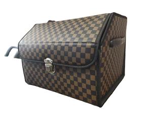 <span class=keywords><strong>Coffre</strong></span> <span class=keywords><strong>de</strong></span> rangement <span class=keywords><strong>de</strong></span> voiture en pvc, nouveau Design à carreaux <span class=keywords><strong>de</strong></span> luxe, boîte <span class=keywords><strong>de</strong></span> rangement <span class=keywords><strong>de</strong></span> voiture/<span class=keywords><strong>coffre</strong></span> <span class=keywords><strong>de</strong></span> rangement - Product Image 2