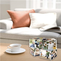 Lamoon — Cube pour Photo en acrylique transparent, pour Photo, nouvel arrivage