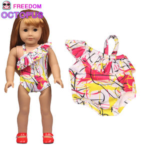 Vêtements <span class=keywords><strong>de</strong></span> poupée MINI, robe une pièce colorée, tenues <span class=keywords><strong>de</strong></span> poupée pour la natation, maillots <span class=keywords><strong>de</strong></span> <span class=keywords><strong>bain</strong></span> - Product Image 4