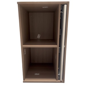 Kit de quincaillerie pour porte papillon en alliage d'aluminium avec double amortisseur pour système coulissant de porte pliante et pivotante de placard ou armoire - Product Image 2